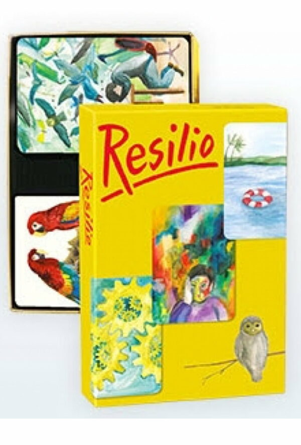RESILIO 99 picture cards about stress and resilience plus 44 animal cards